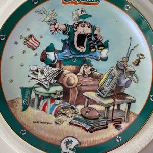 Miami Dolphins collectible Art Gary Patterson